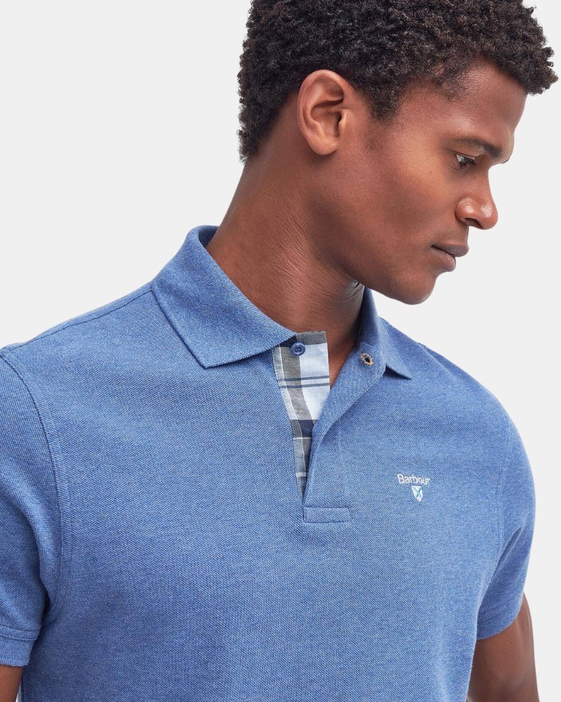 Tartan Pique Polo Shirt