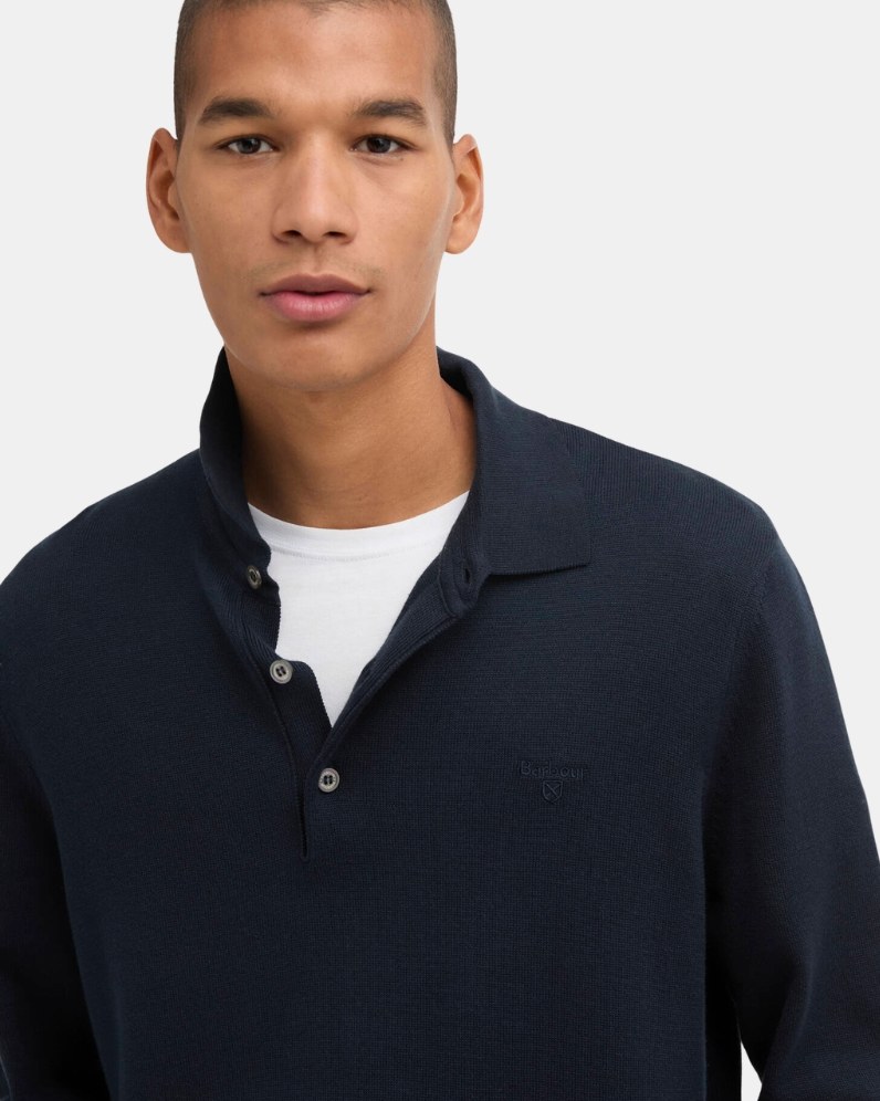 Knit Polo Shirt