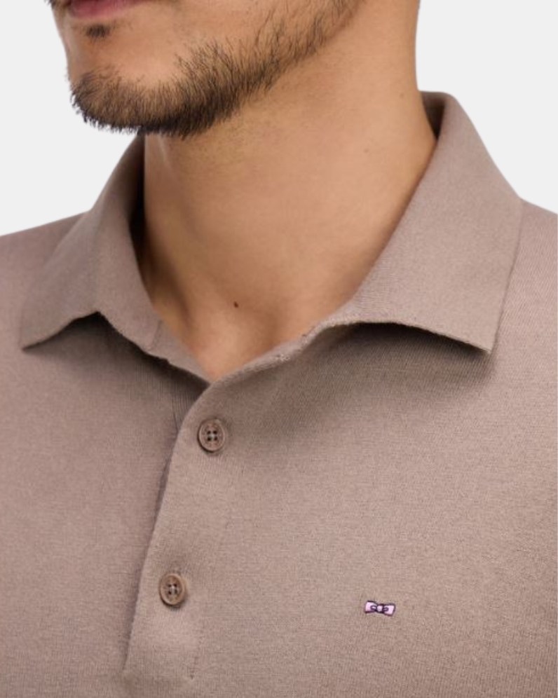 Knit Polo Shirt