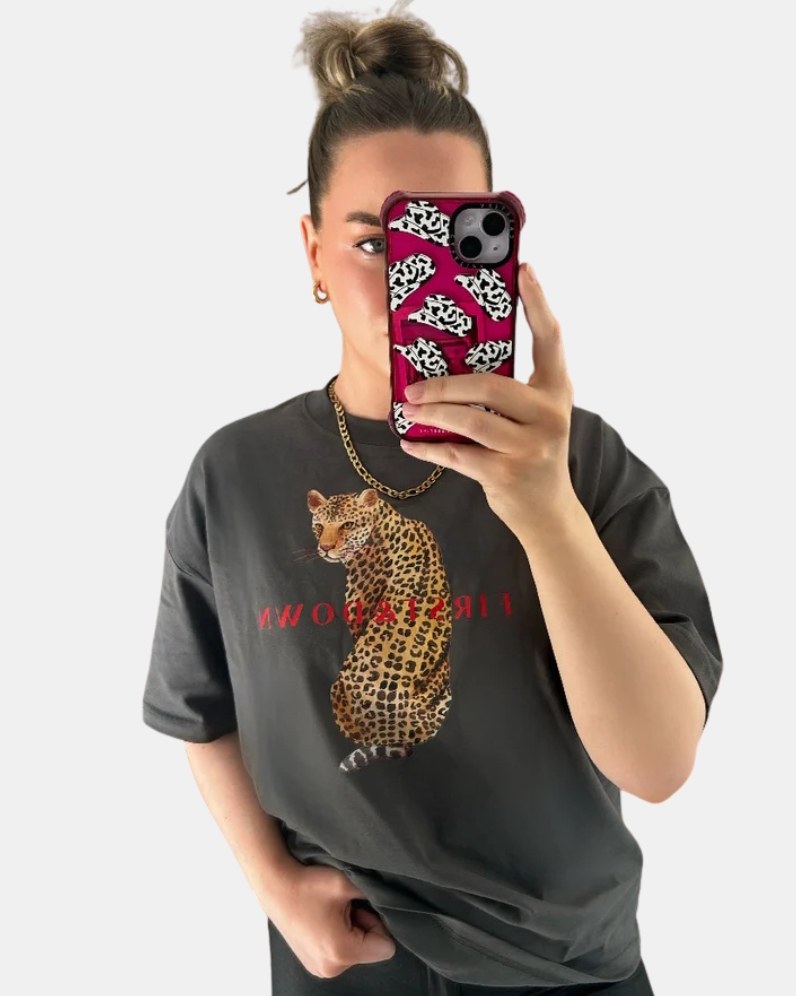 Leopard Print Tee
