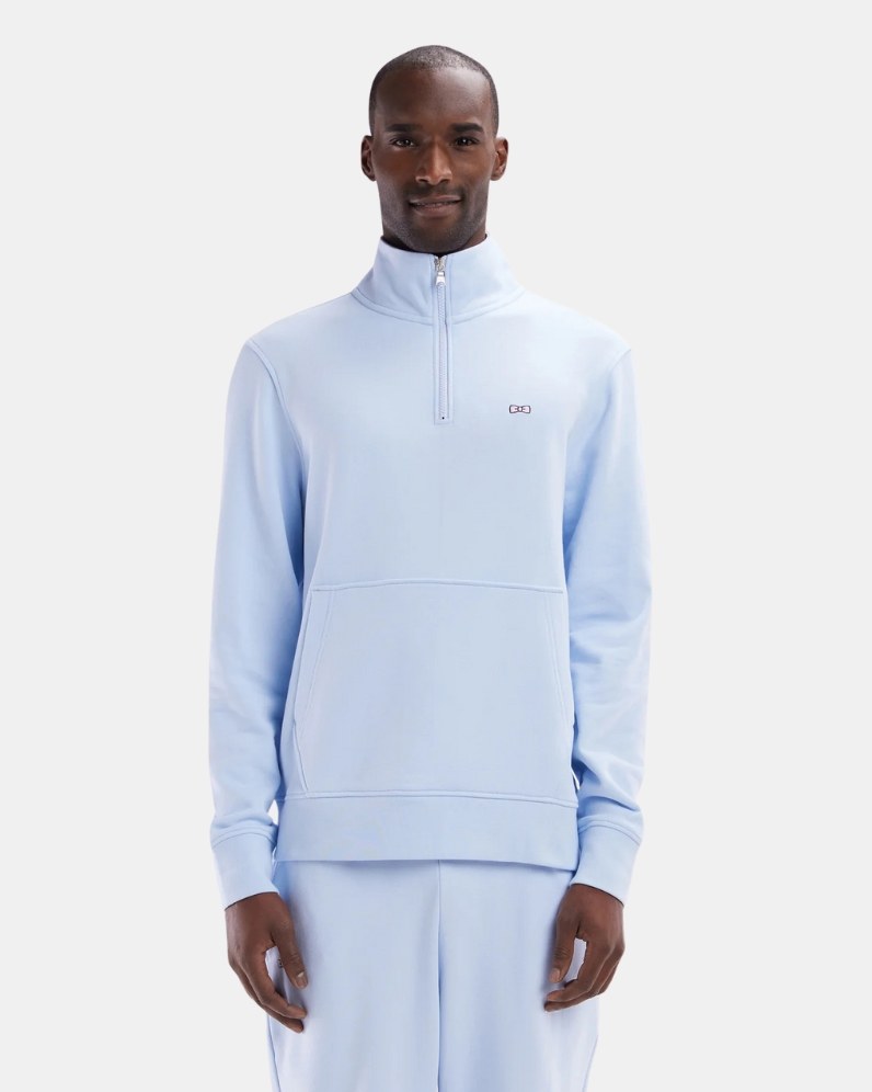 トップス EDWARD CUMING HALF MOON LOOSE SWEATER EDWARD CUMING | HALF MOON LOOSE SWEATER / BLUE-BLACK-LIME