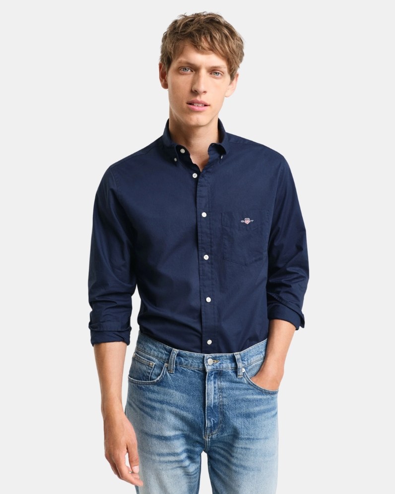 Reg Fit Poplin Shirt