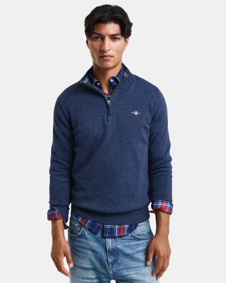 Classic Cotton Half Zip