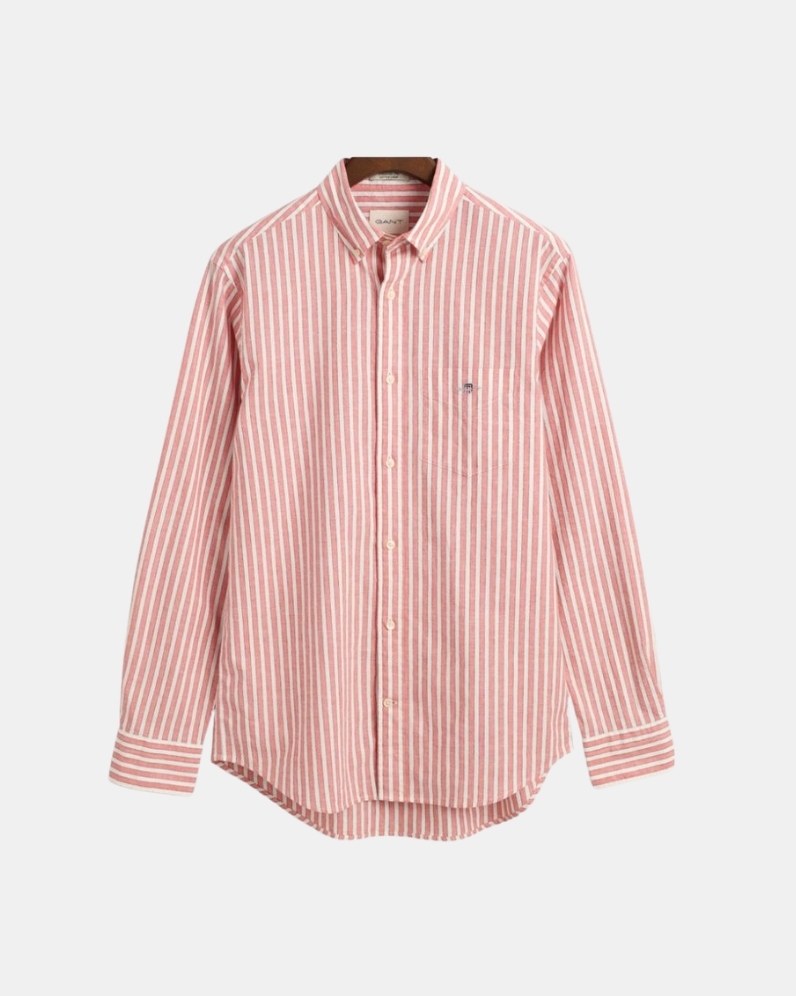 Cotton Linen Stripe Shirt