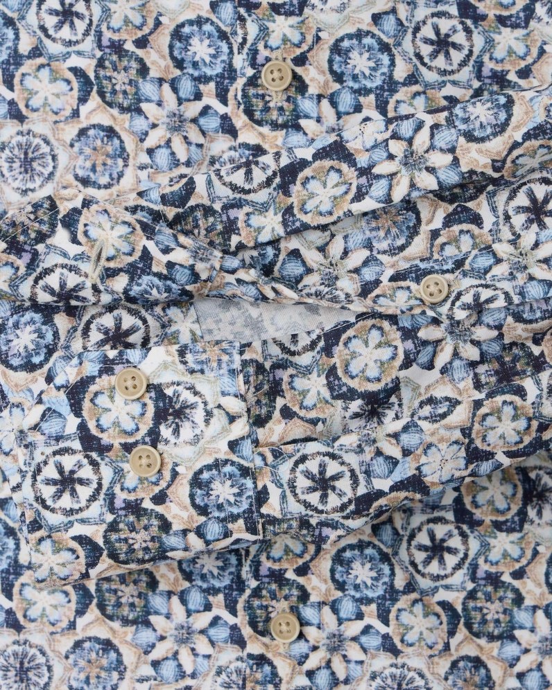 Floral Business Shirt
