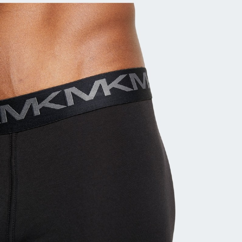 Michael Kors Stretch Factor 3 Pack Low Rise Briefs in Black for Men