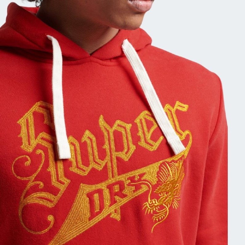 Superdry Vintage Script Collegiate Hood