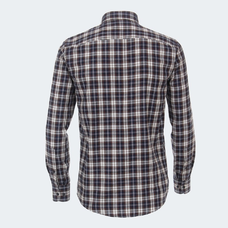 Casa Moda LS Box Check Shirt