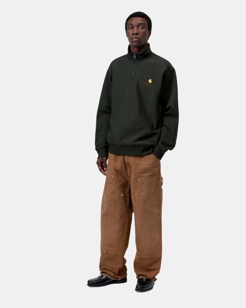 American Script Half Zip