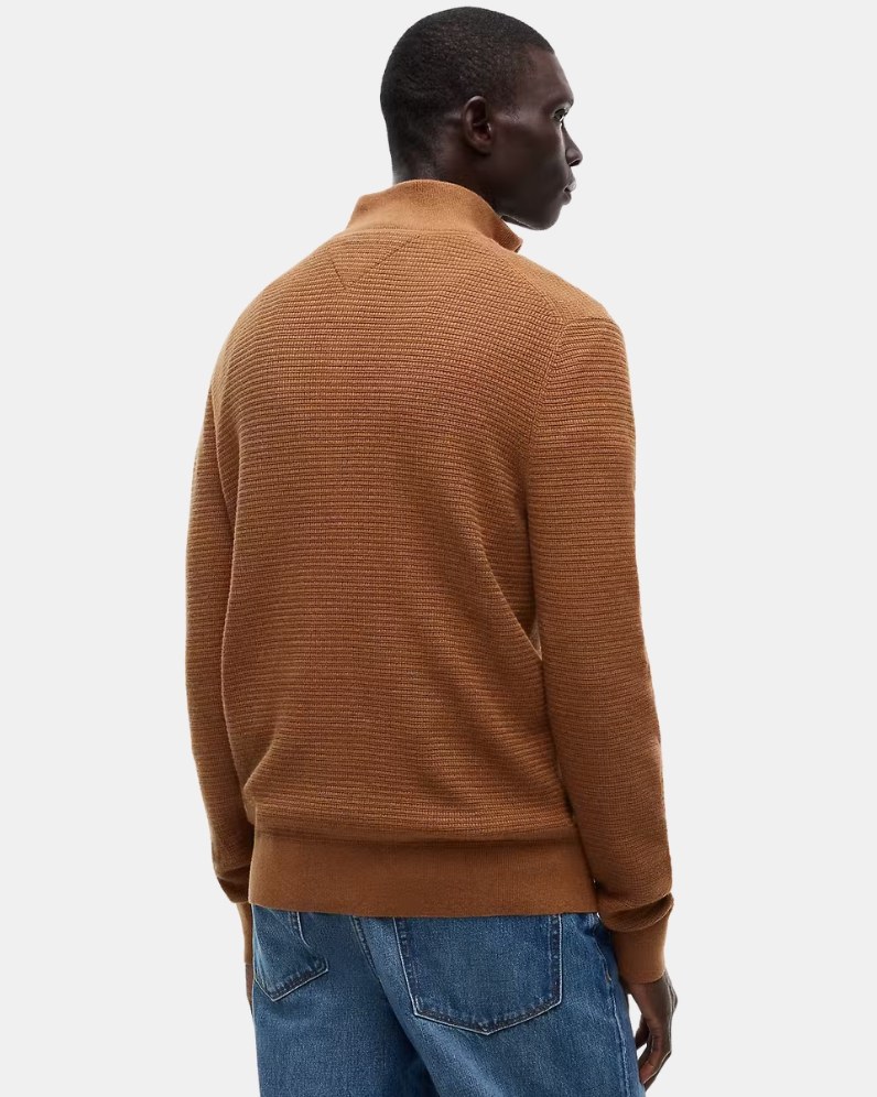 Cashmere Half Zip Jumper