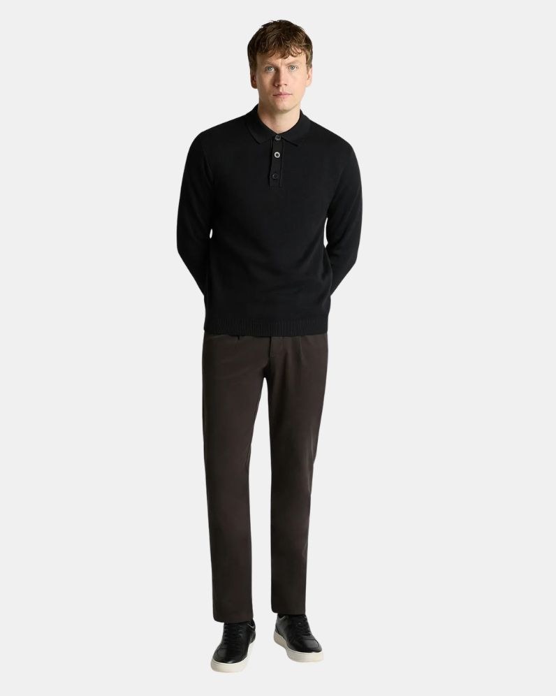 LS Polo Sweater