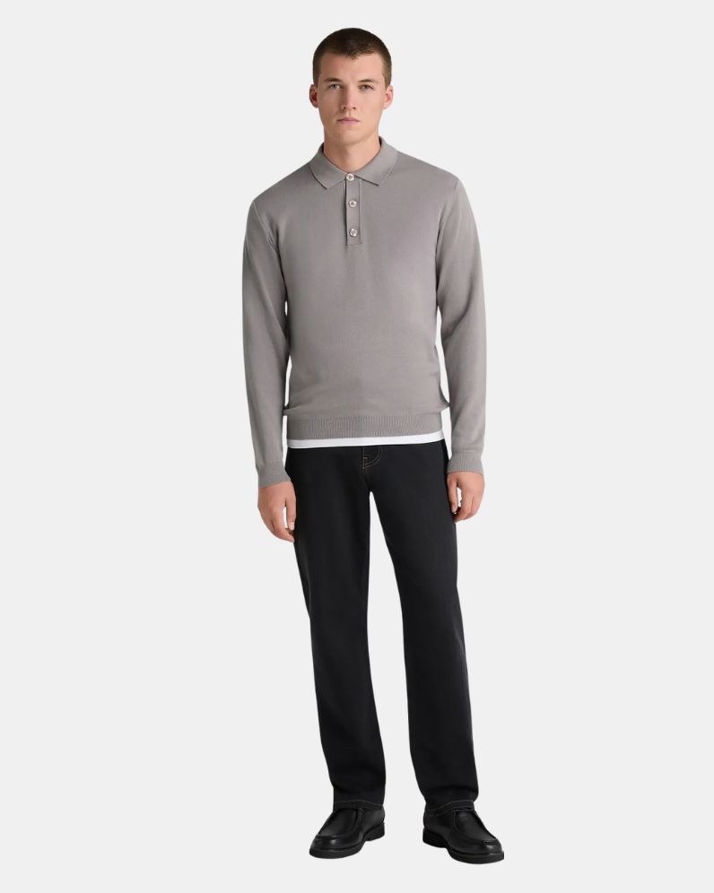 LS Polo Sweater
