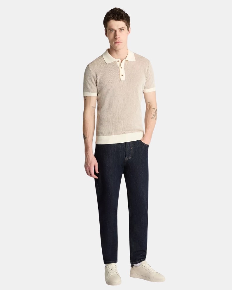 Contrast Polo Shirt