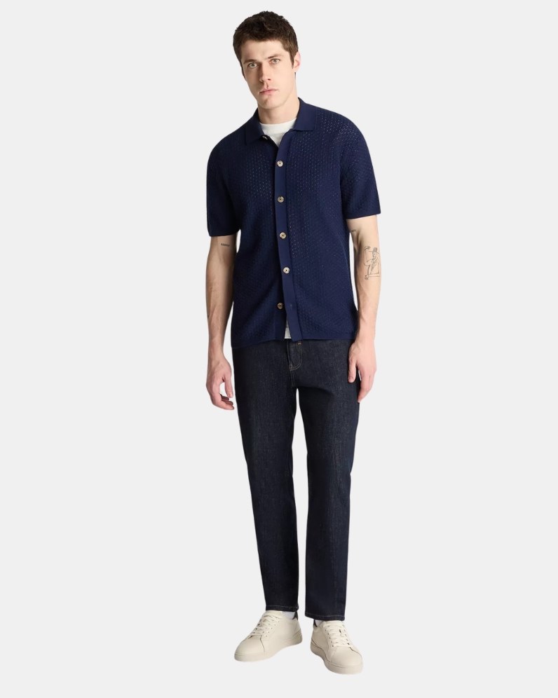 Full Button Polo Shirt