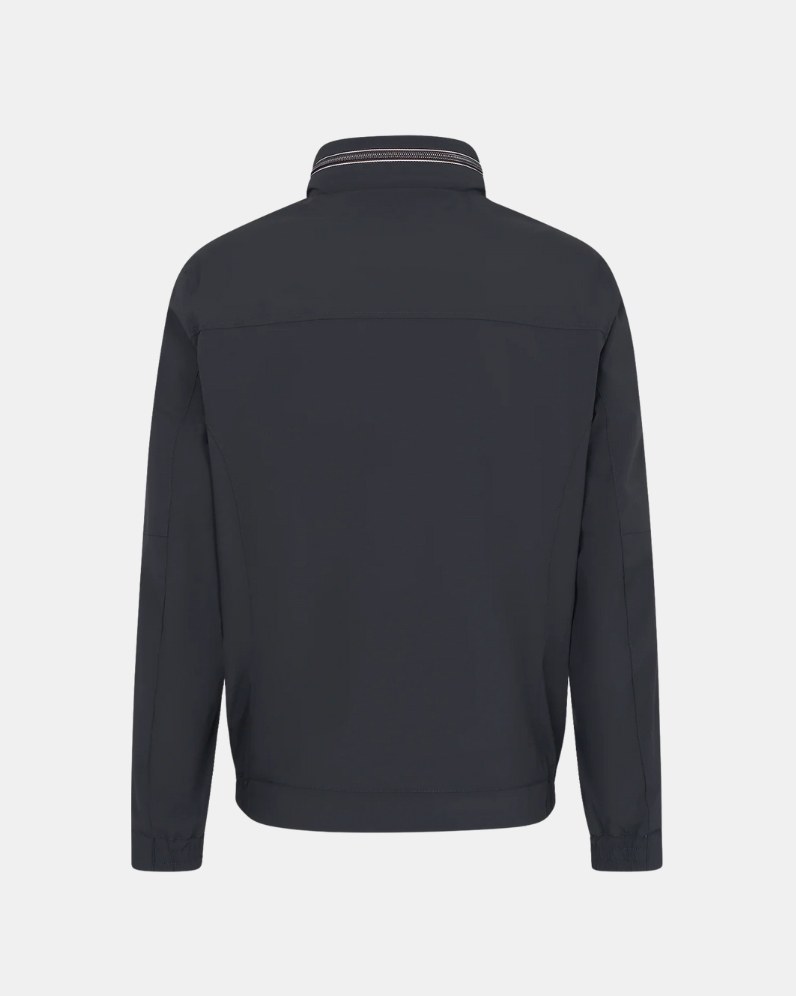 Contrast Zip Casual Jacket