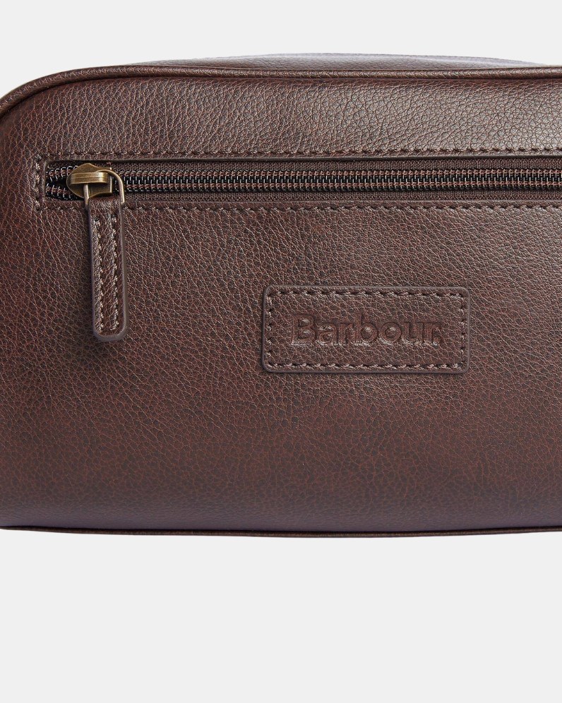 Leather Washbag