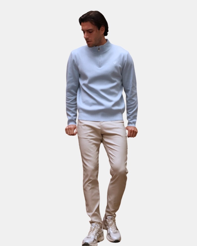 Knit Half Zip Jumper