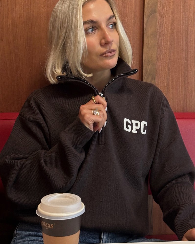 Knit Half Zip Jumper