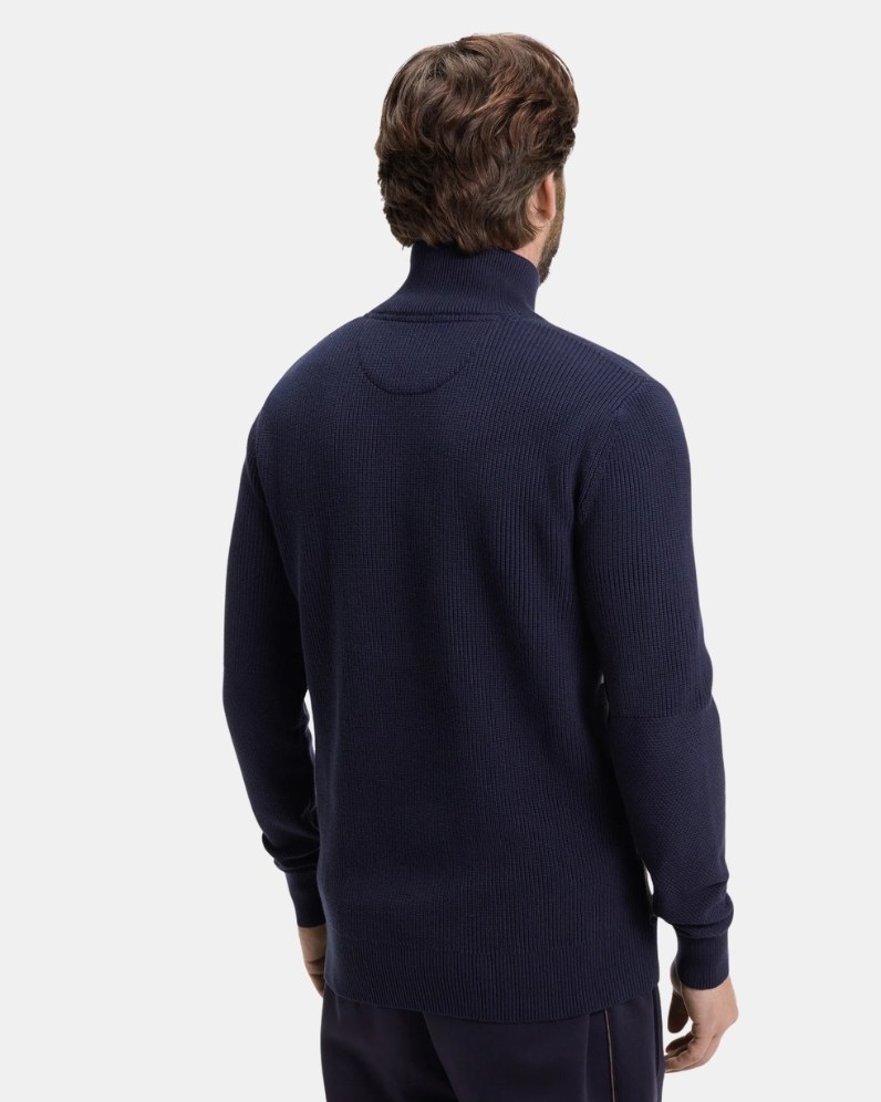Block Half Zip Jumper