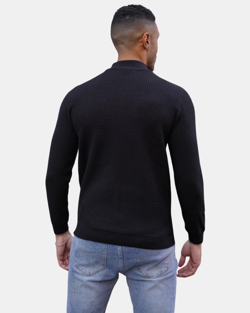 Waffle Quarter Zip