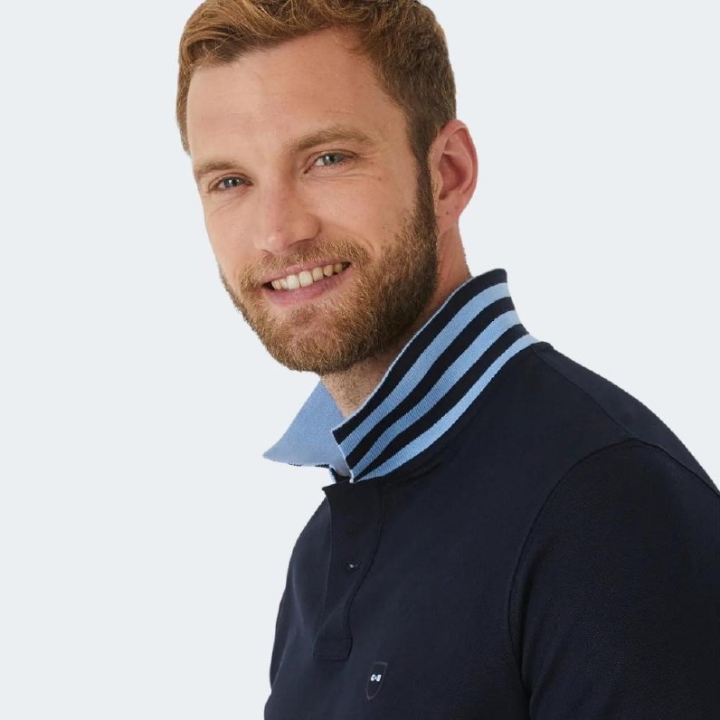 Pima Cotton Contrast Polo