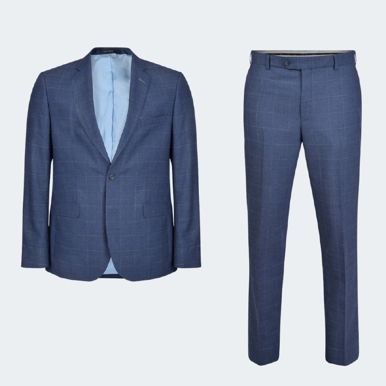 MAGEE WINDOWPANE 2-PIECE SUIT