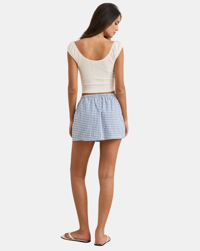 Lola Check Shorts