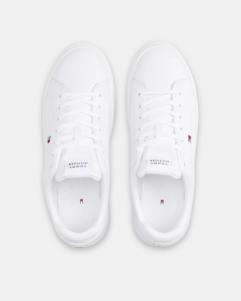 Flag Emb Court Shoe