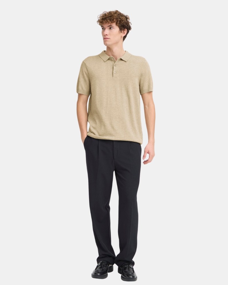 Bells Knit Polo Shirt