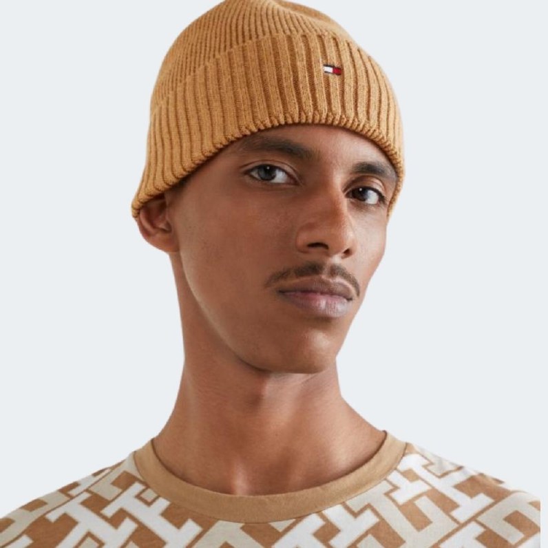 Tommy Hilfiger Essential Flag Beanie - Jim McLoughney Menswear