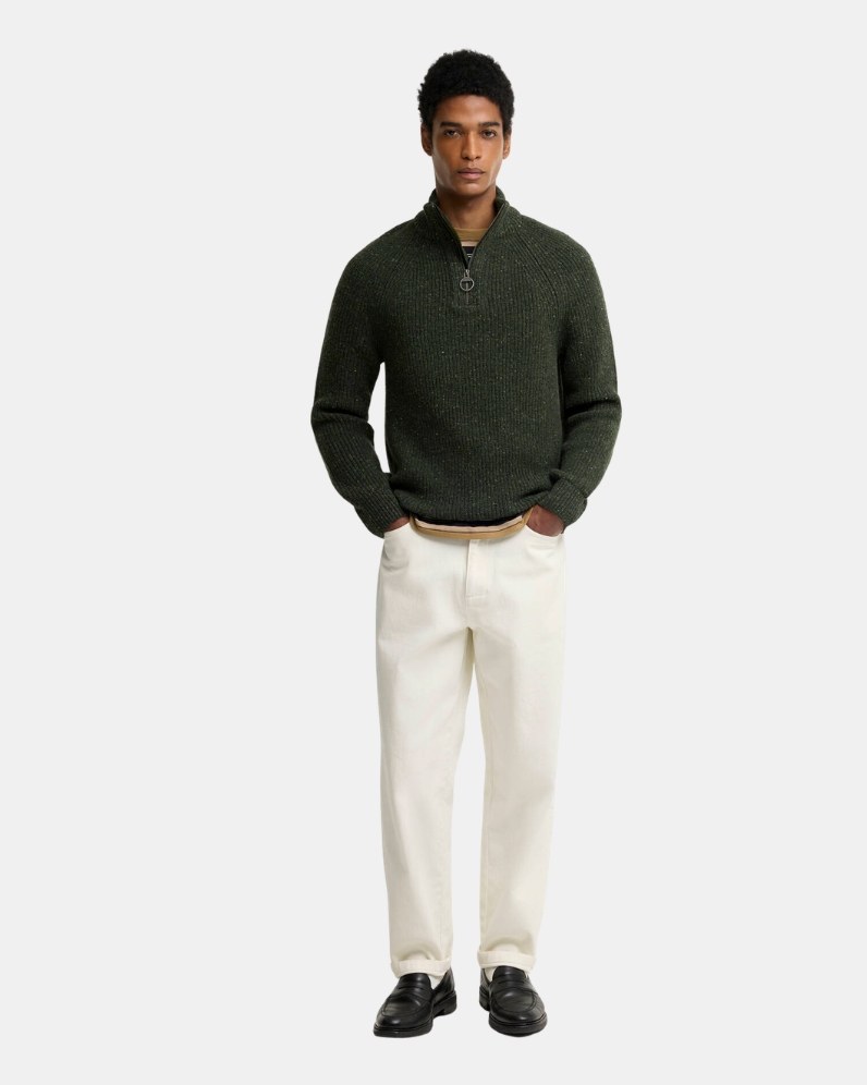 Fleck Half Zip Jumper