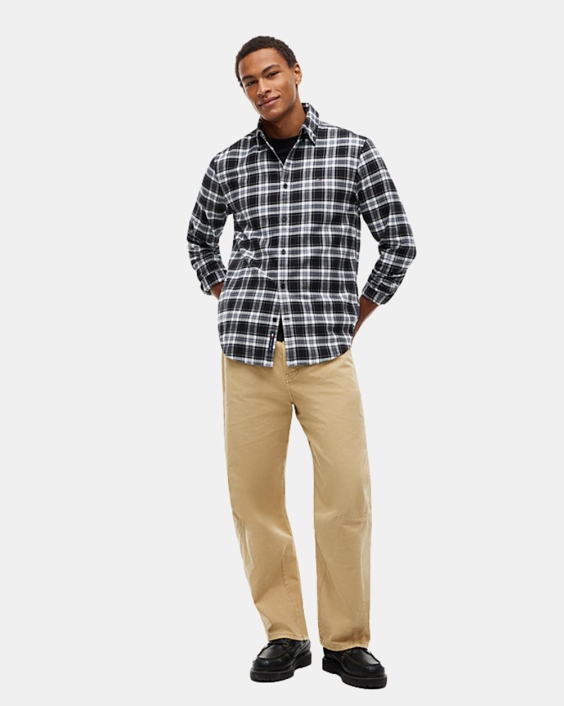 Check Brush Flannel Shirt