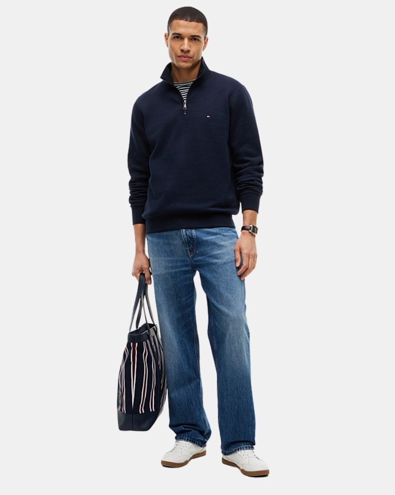 Fleece Quarter Zip Sweater