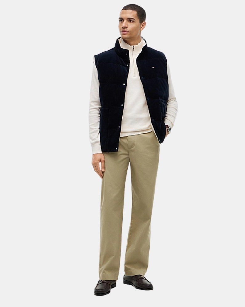 Essential Mock Knit Half Zip