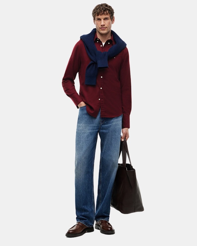 Flex Flannel Solid Shirt