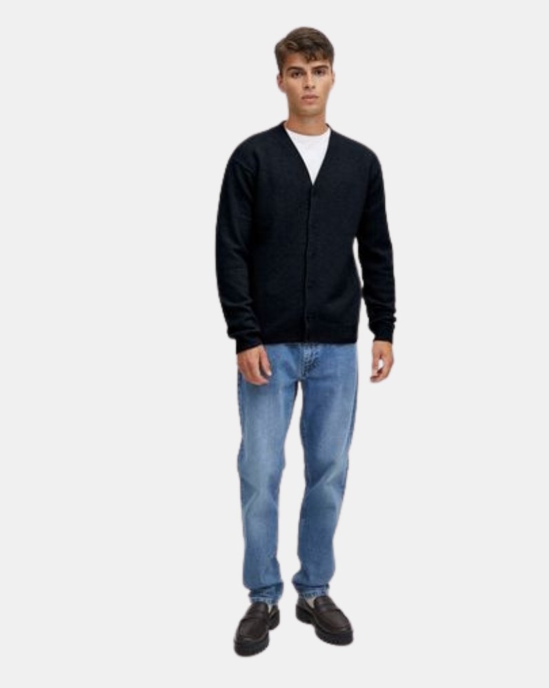 Karl Lambswool Cardigan