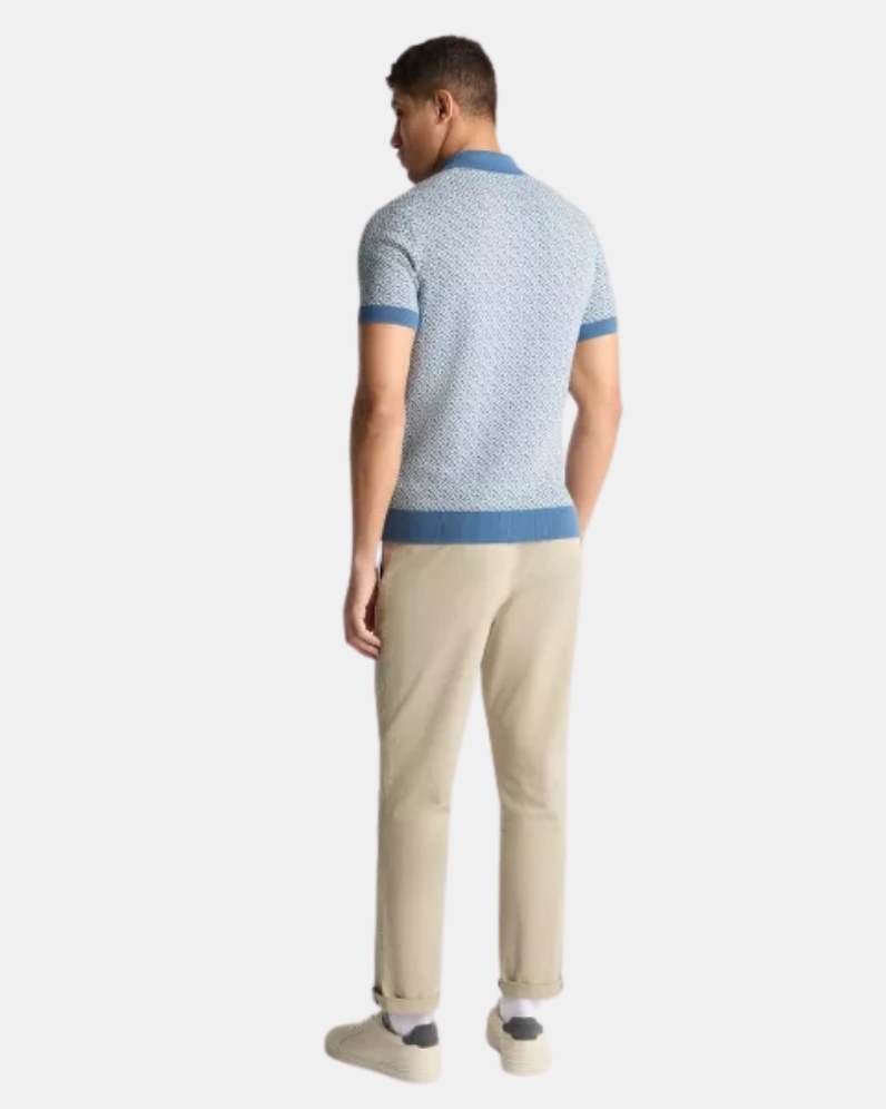 Pattern Polo Shirt