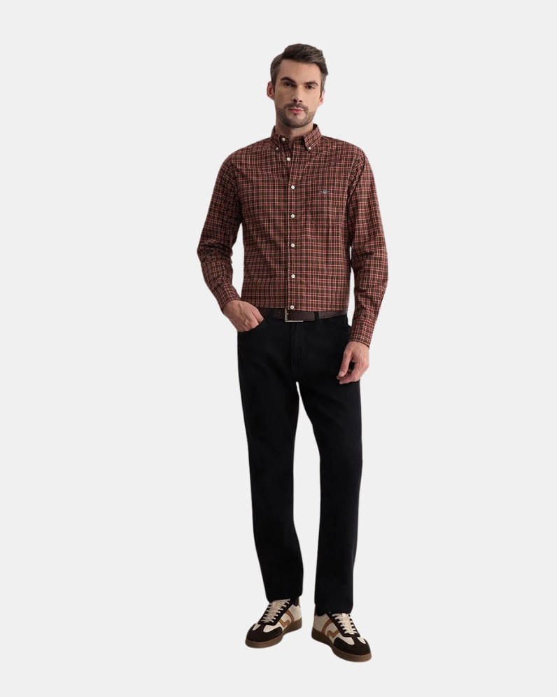 Poplin Check Shirt