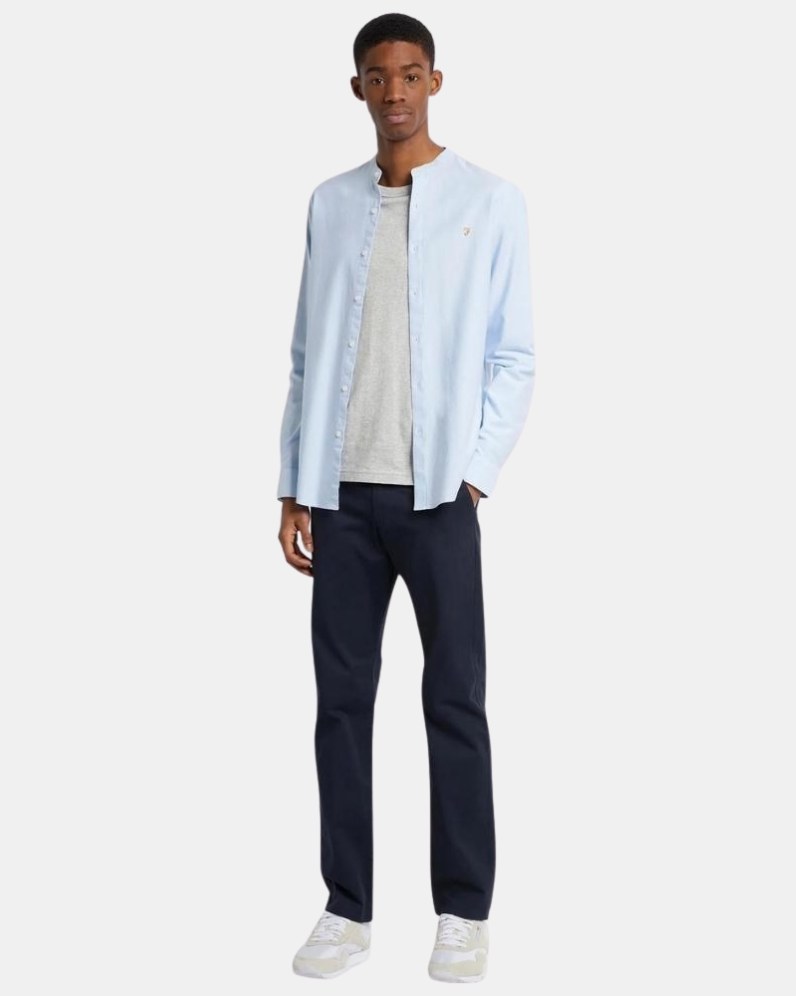 Farah Brewer LS Grandad Shirt