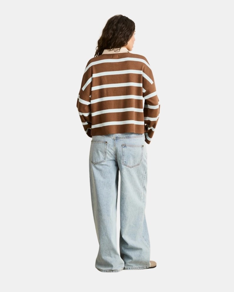 Rugby Polo Knit Sweater