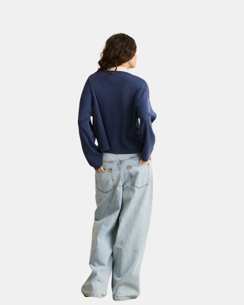 Rugby Polo Knit Sweater