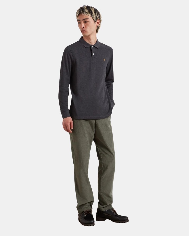 Cunningham LS Polo Shirt