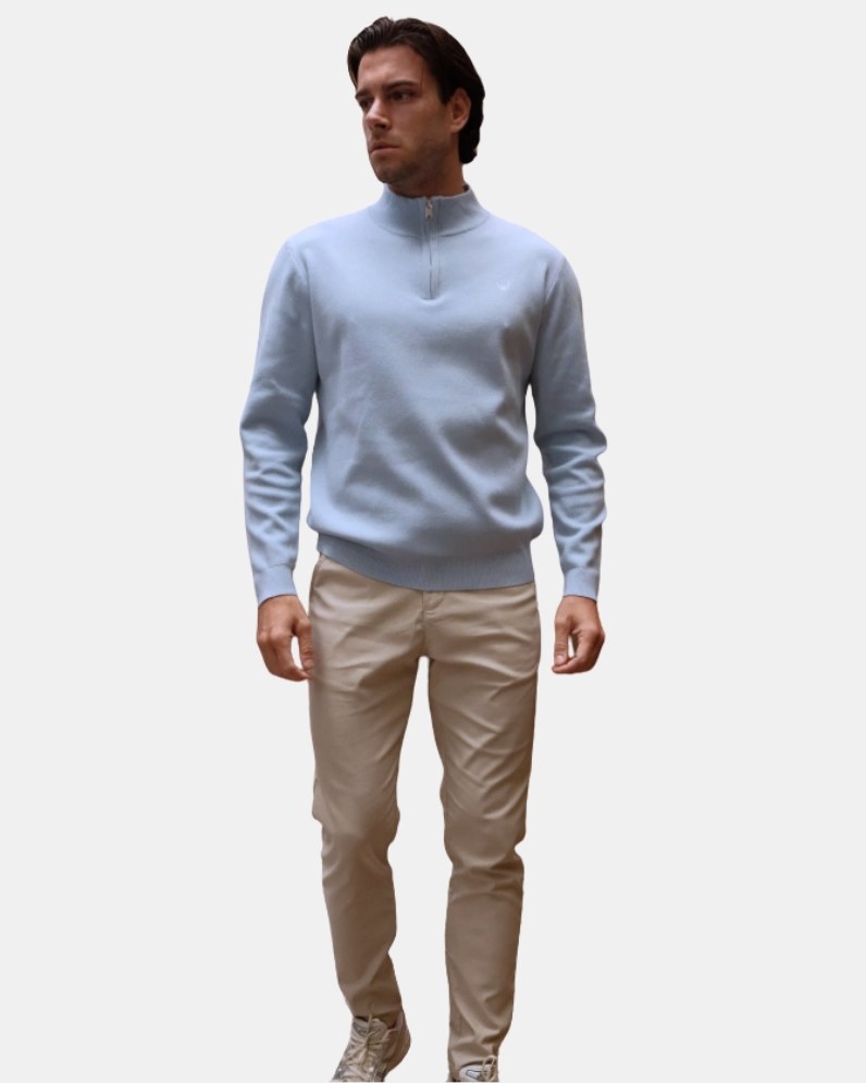 Knit Half Zip Jumper