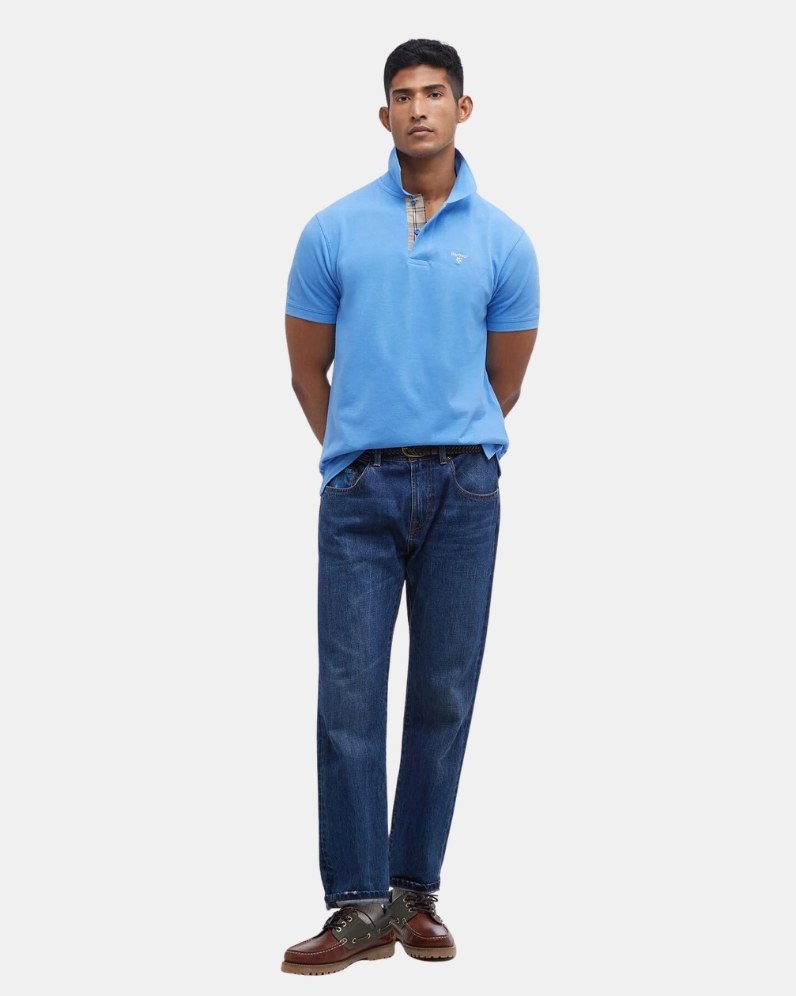 Tartan Pique Polo Shirt