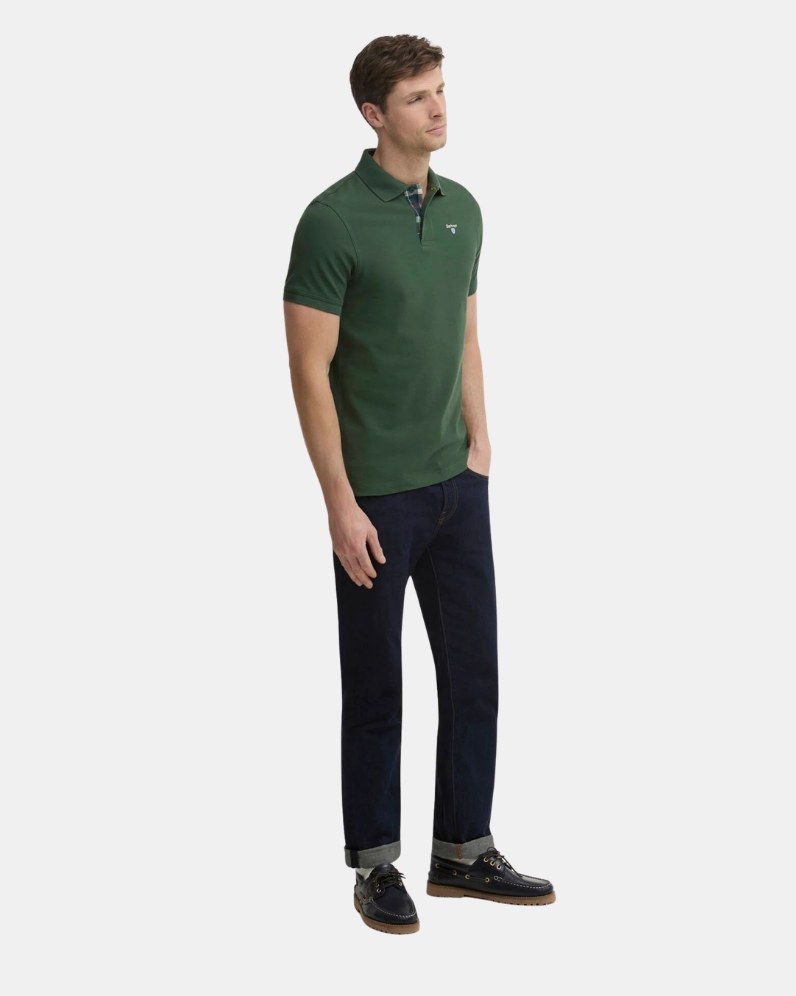 Tartan Pique Polo Shirt