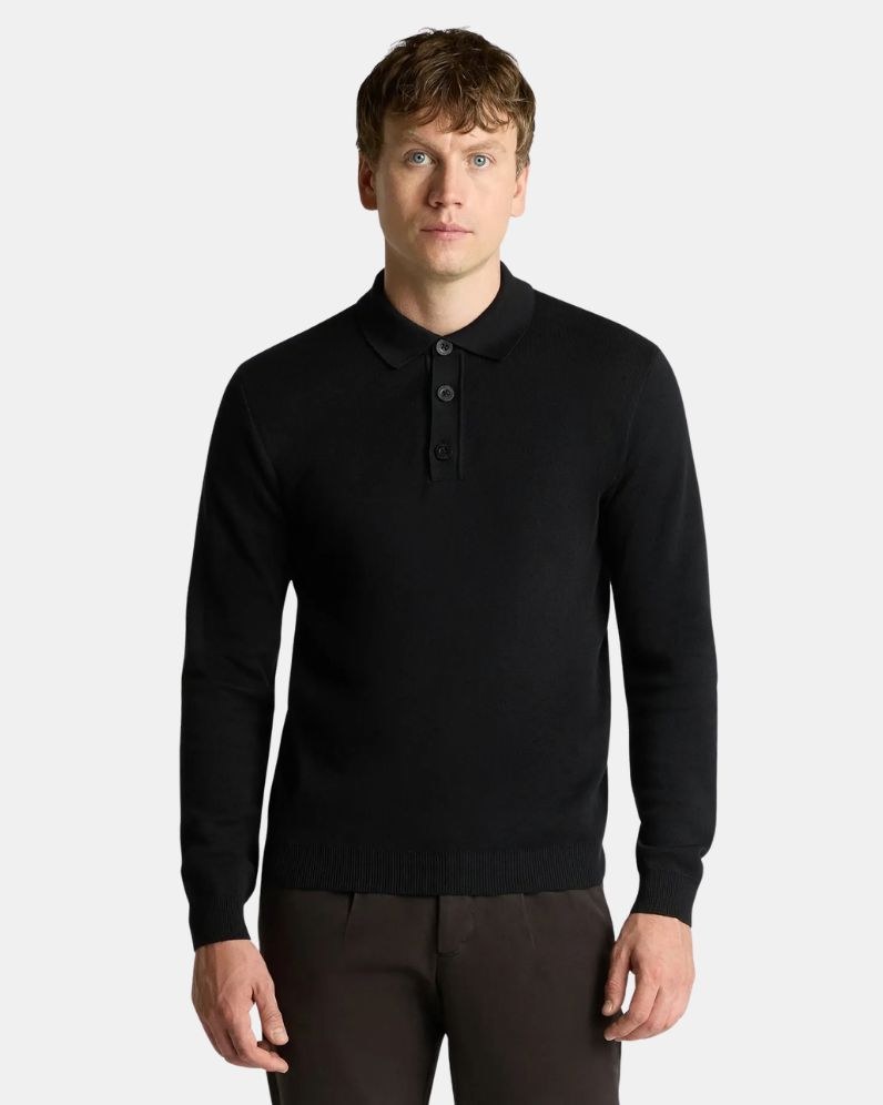 LS Polo Sweater