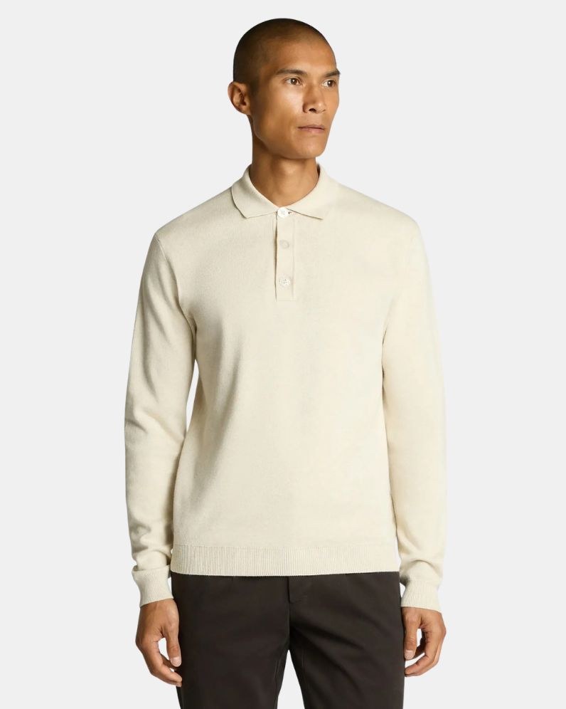 LS Polo Sweater