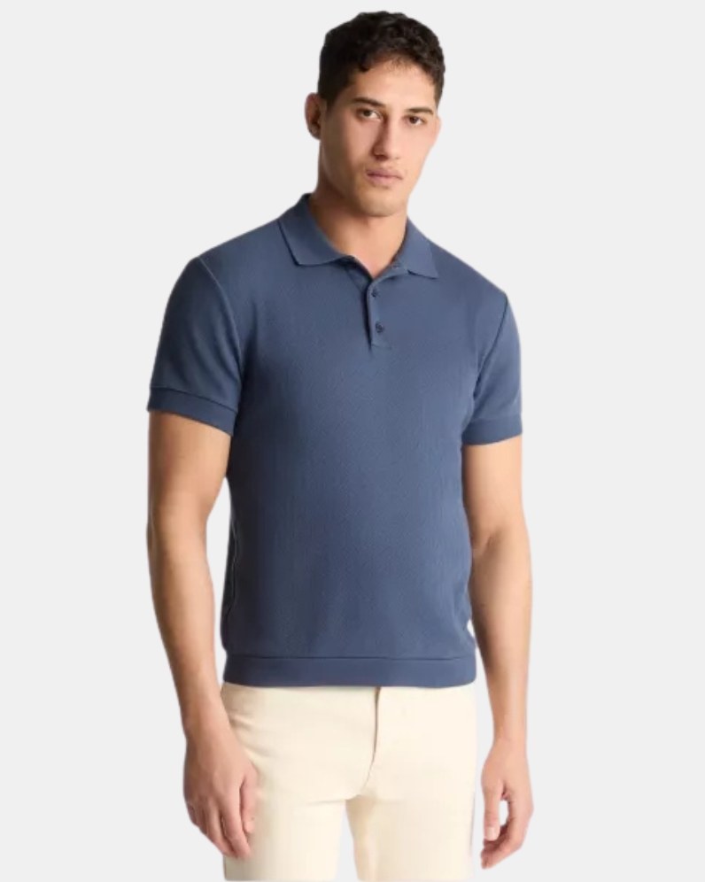 Knit Polo Shirt