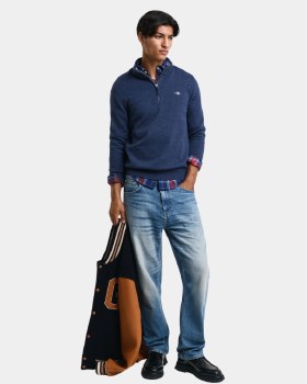 Classic Cotton Half Zip