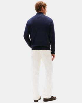 Essential Mock Knit Half Zip
